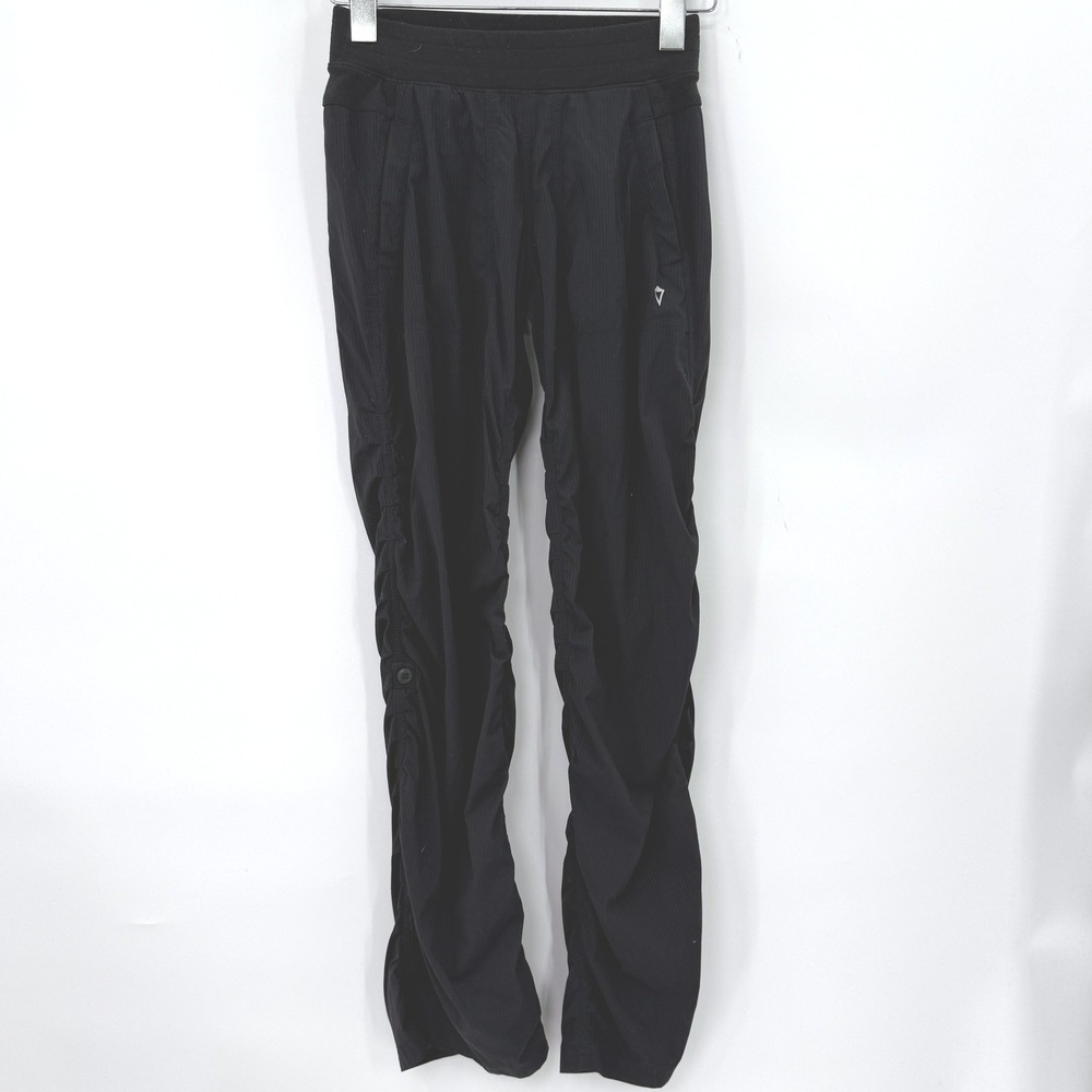 Ivivva Athletica‎ Lululemon Rhythmic Ruched Pants Kids 14 Dance Yoga Sporty